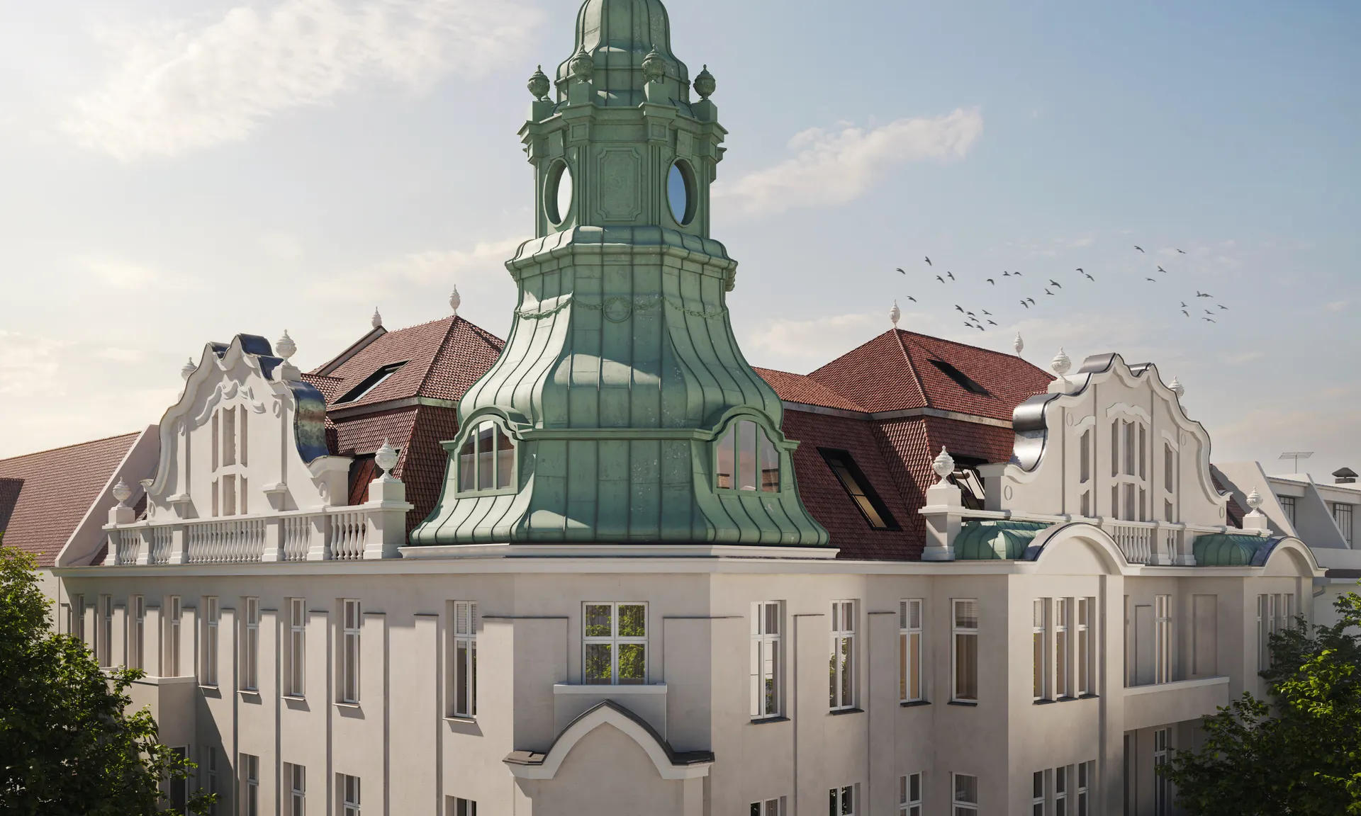 Herrschaftliches Dachgeschoss mit Baugenehmigung zum Ausbau!