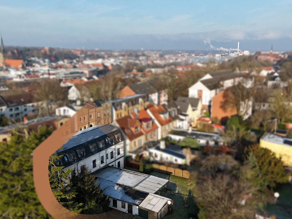 Das Mehrfamilienhaus in der Fördestadt