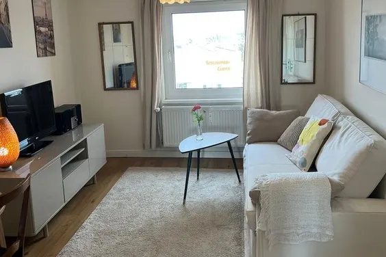 Moderne Wohnung im DG mit Waschmaschine