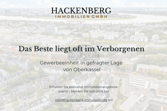 Gewerbeeinheit in gefragter Lage von Oberkassel