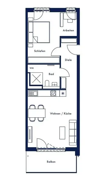 Wohnung 84