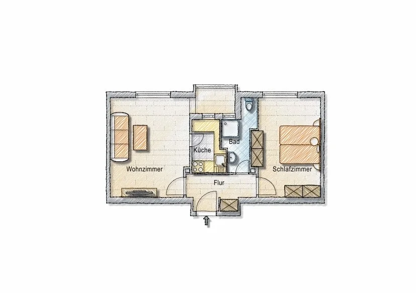 Grundrissplan 