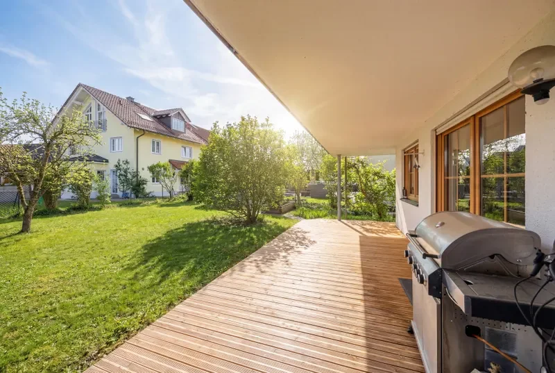 Terrasse im Erdgeschoss
