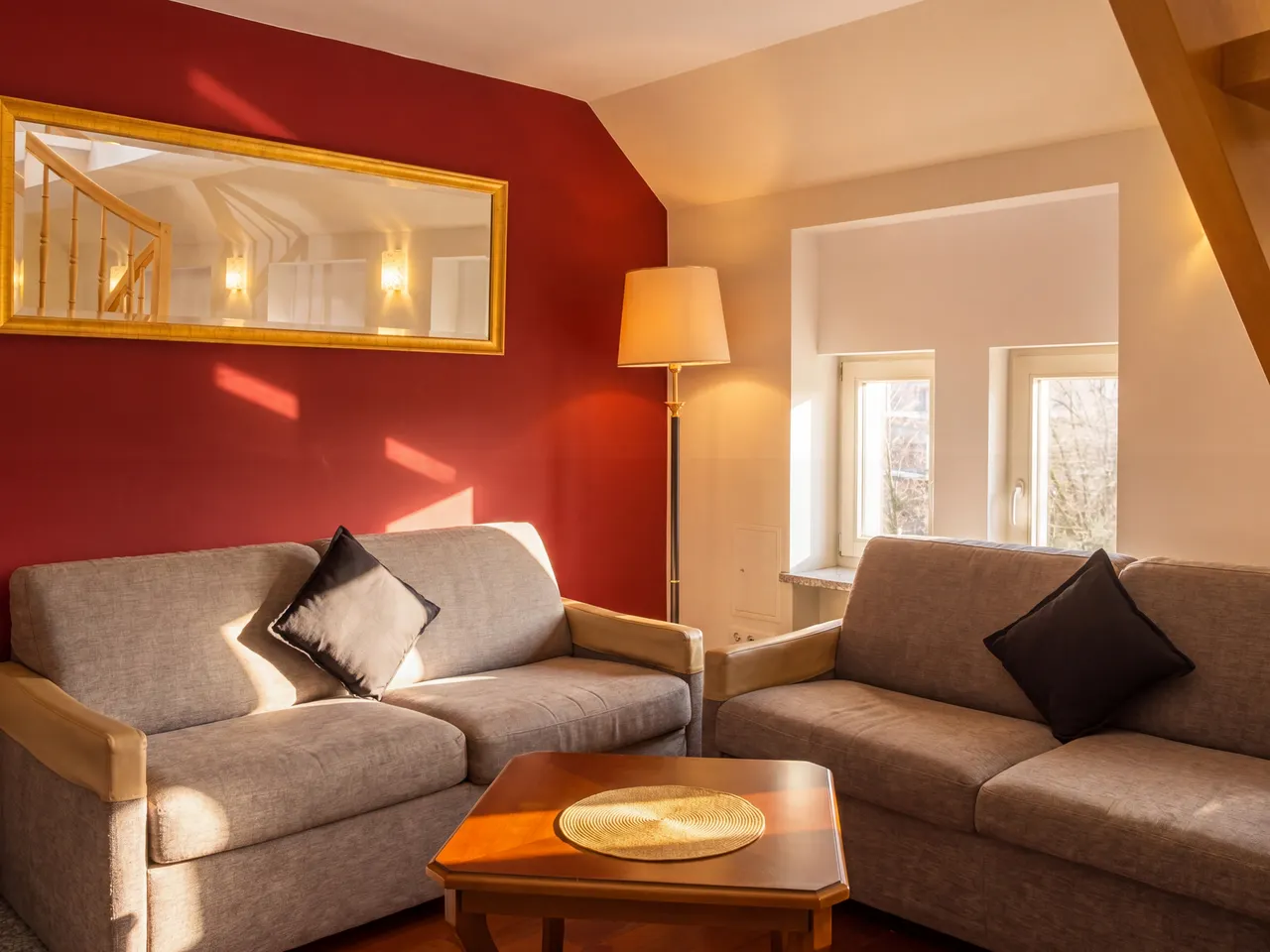 Sofa im Wohnbereich