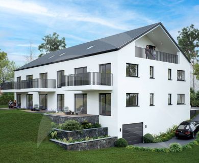 KFW40-QNG & unverbaubare Südlage : Helle 3-Zimmer-Neubauwohnung im Erdgeschoss – optional mit Garten