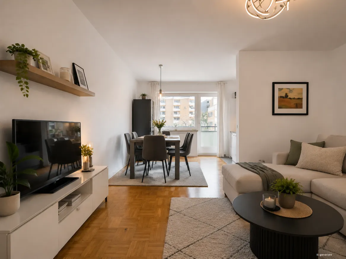 Wohnzimmer Visualisierung