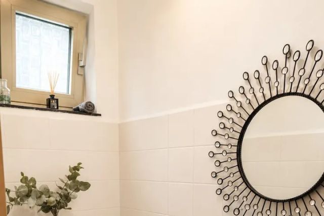 Gäste-WC mit Dusche