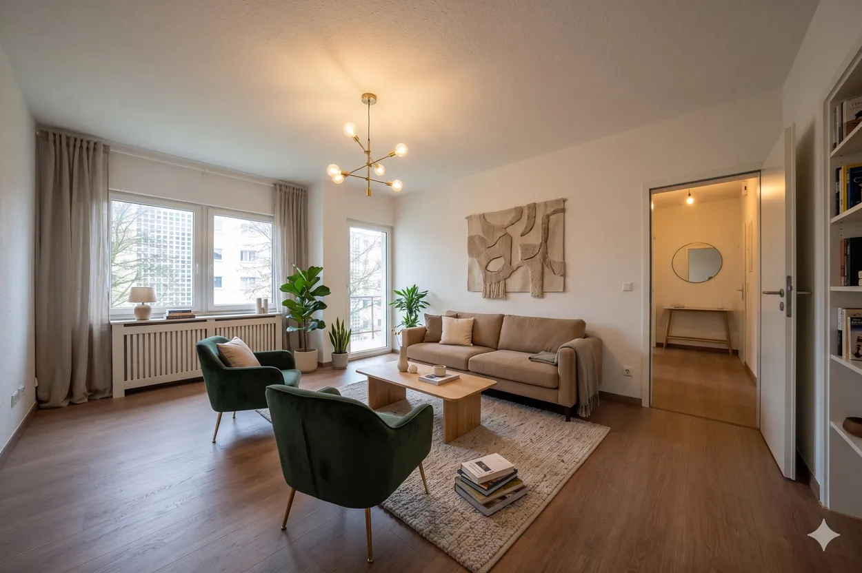 Bezugsfreie, kernsanierte 3-Zimmer-Wohnung mit Aufzug in Aldenhoven auf 63 m² Wohnfläche
