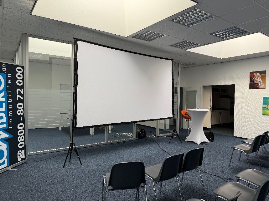 Leinwand für Beamer