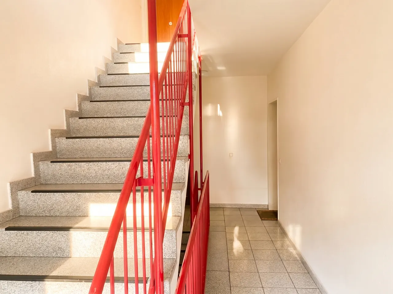 Gepflegtes Treppenhaus