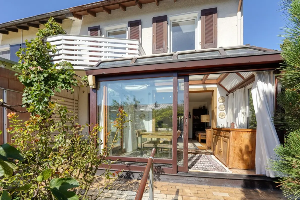 Südansicht Gartenseite