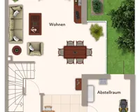 Grundriss: Erdgeschoss