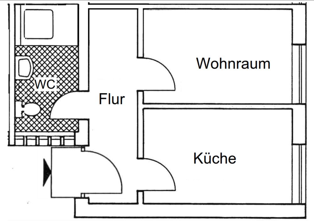 Raumaufteilung