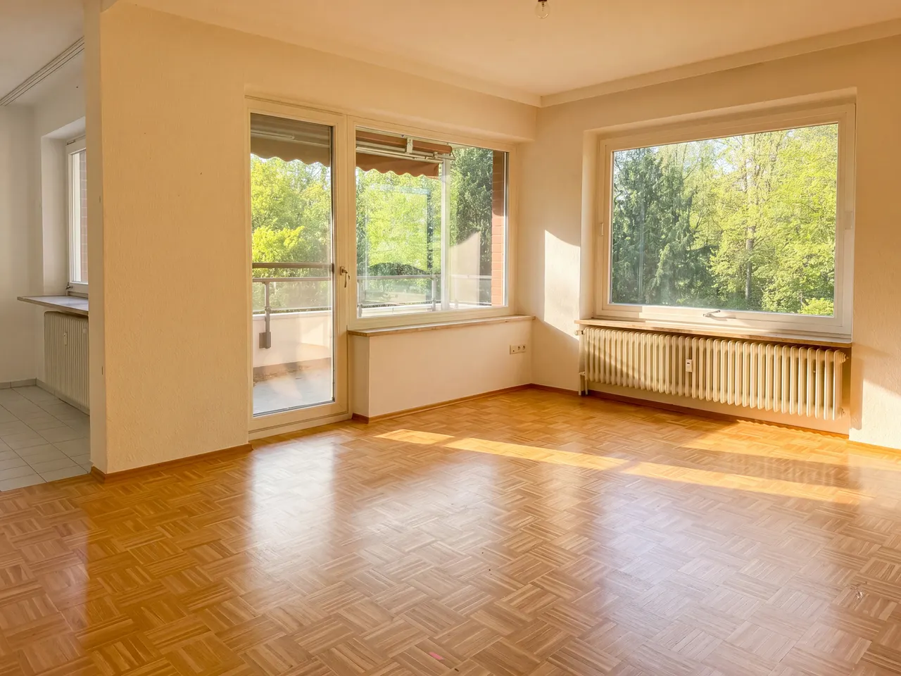 Zugang zum Balkon