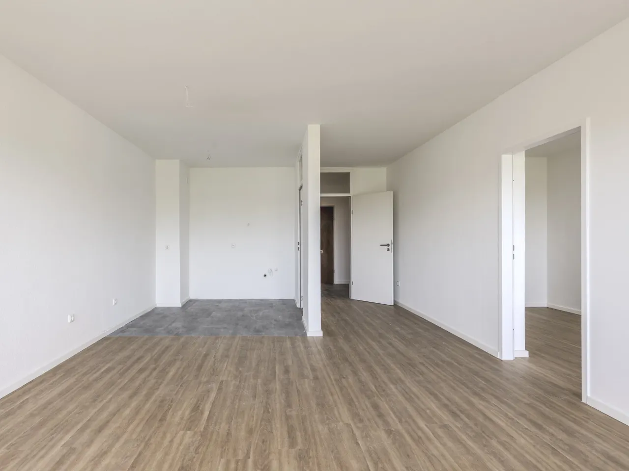 Offener Wohn-Koch-Bereich