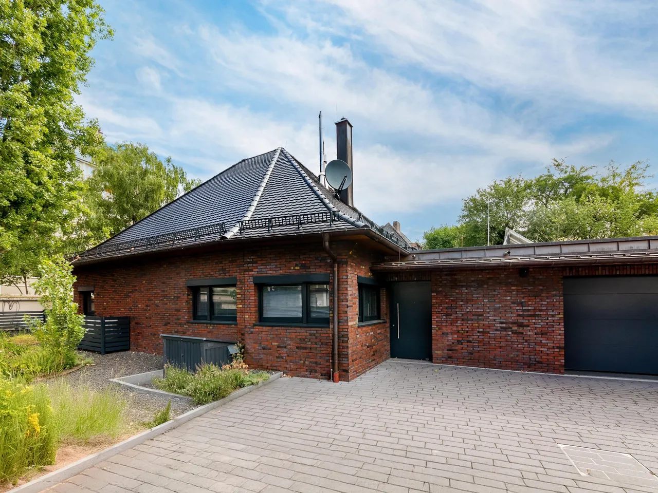 Ansicht Hof- und Hauseingang