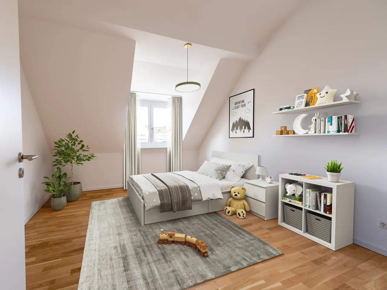 KI-generiert I Kinderzimmer