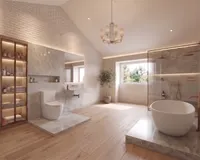 Badezimmer KI generiert