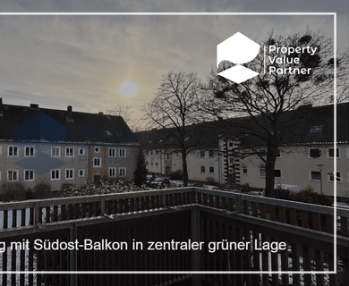 Helle 3-Zimmer-Wohnung mit Südost-Balkon