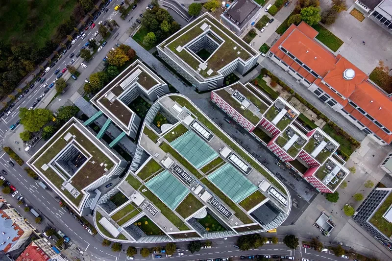 Luftansicht (©Deka Immobilien)
