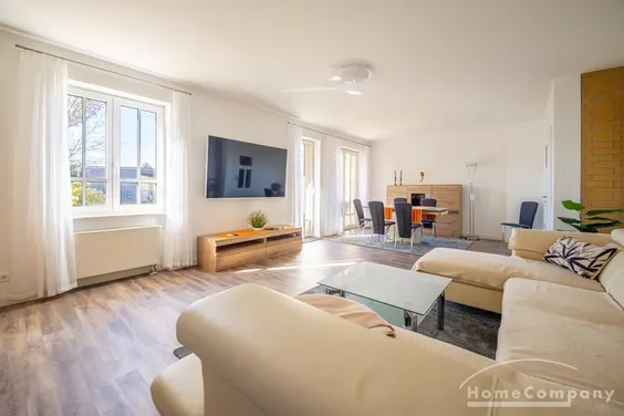 27836 HomeCompany Dresden Möbliert/Furnished 3,5-Zimmer Wohnung in Dresden-Cossebaude max. 2 Personen