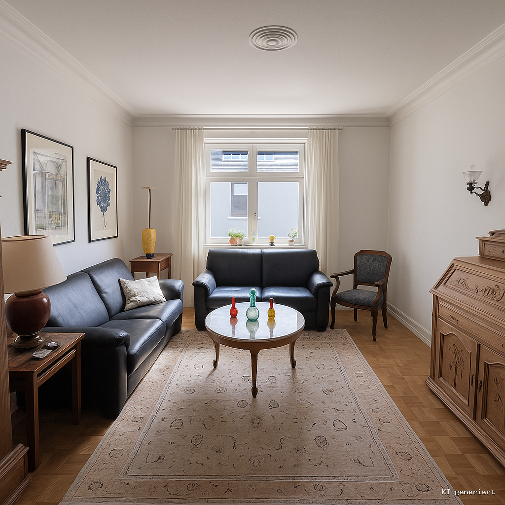 Düsseldorf-Golzheim! 4-Zimmer-Wohnung mit Einbauküche und Balkon! - Foto 1