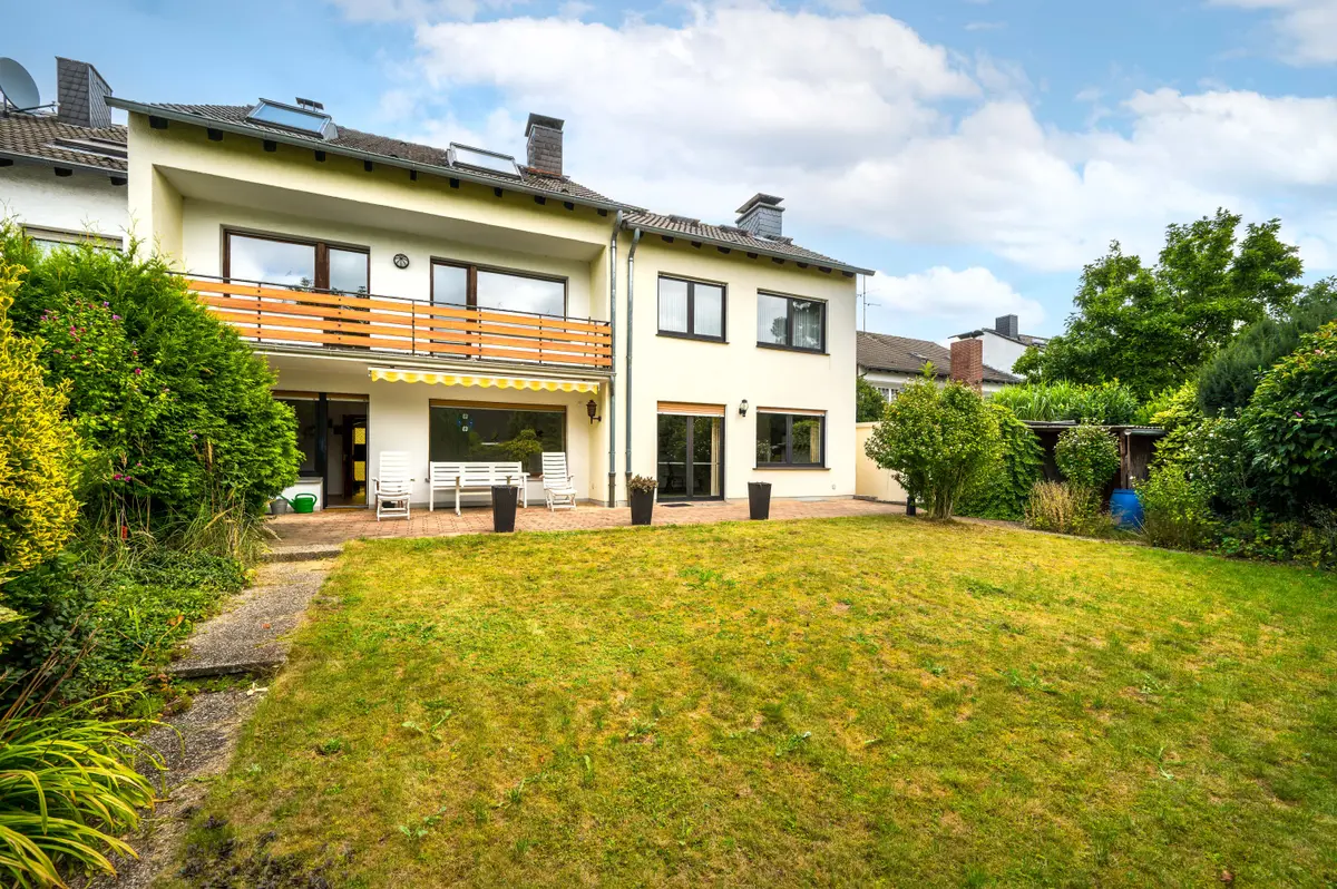 Haus Hinteransicht