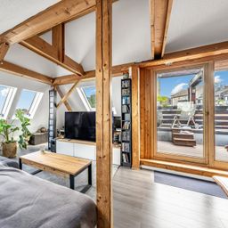 Außergewöhnliche Maisonettewohnung mit Dachterrasse und Weitblick