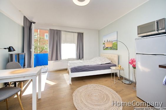 Zentral! Apartment mit Balkon und Wifi am Medienhafen in Düsseldorf Unterbilk