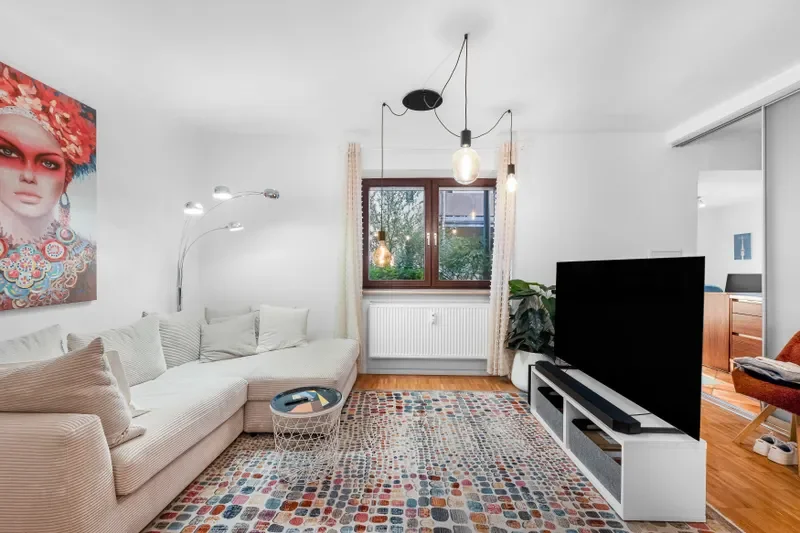 Wohn- und Schlafzimmer