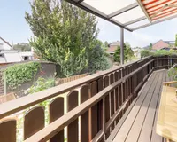 Überdachter Verandabereich