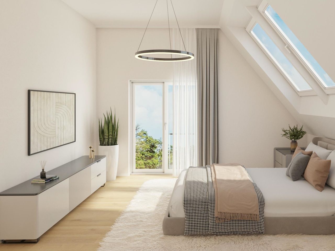 Visualisierung Schlafbereich