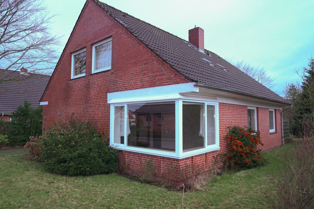 Hausansicht vom Garten