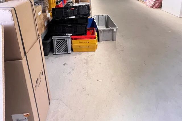 Lager Erdgeschoss linker Teil 2. Ansicht
