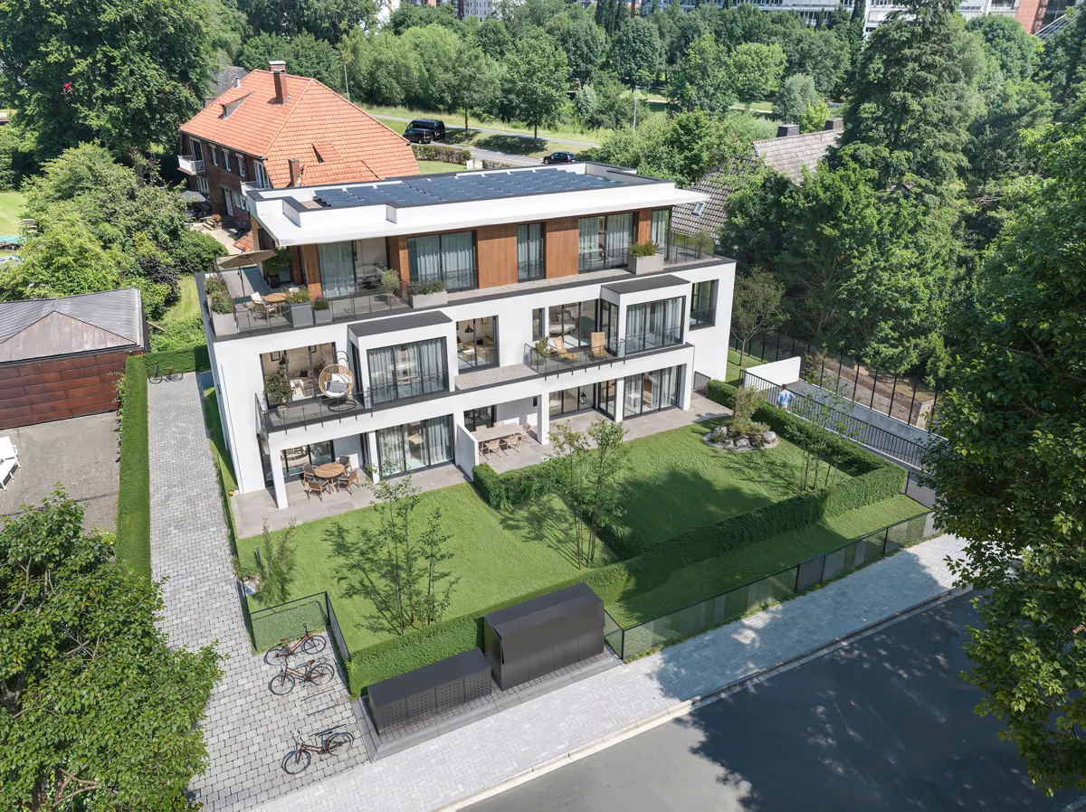 Gartenansicht Visualisierung
