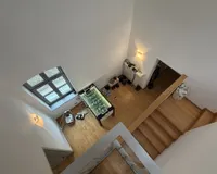 Blick Empore Richtung Eingang