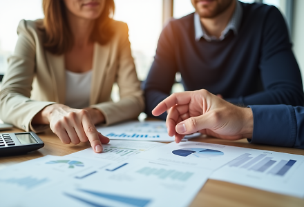 Zinsbindung bei der Baufinanzierung strategisch wählen - Beitragsbild (Flux-advanced)