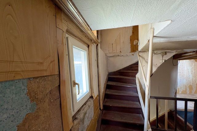 Treppe zum DG