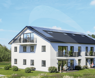 KFW40 mit QNG-Nachhaltigkeitssiegel: Hochwertige 4-Zimmer-Wohnung in Donaustauf/Sulzbach