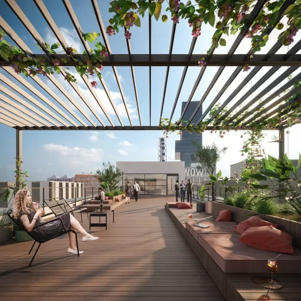 Dachterrasse