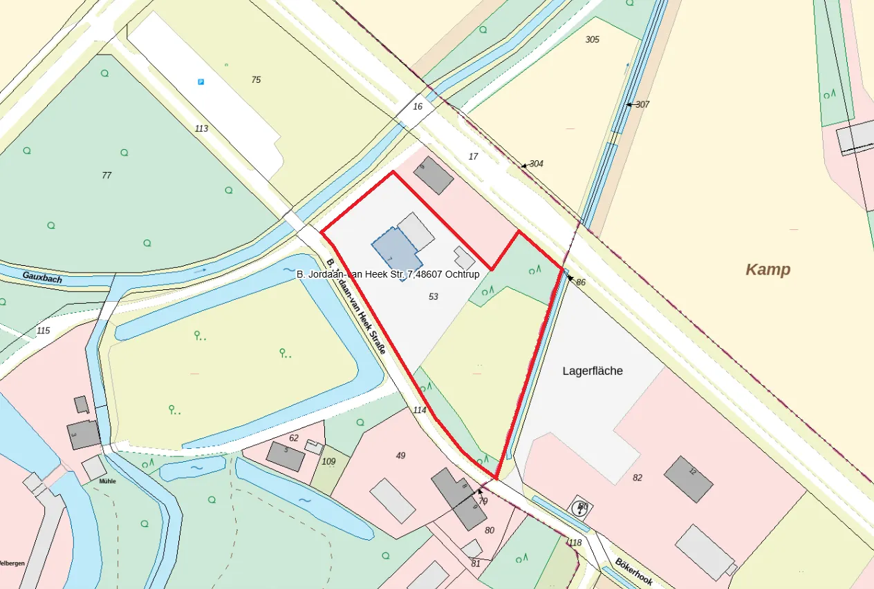 Lageplan 
