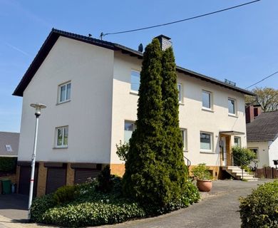 Doppelhaus, beide Hälften,nahe Hennef mit Fernblick, Gartenidylle & flexiblen Nutzungsmöglichkeiten
