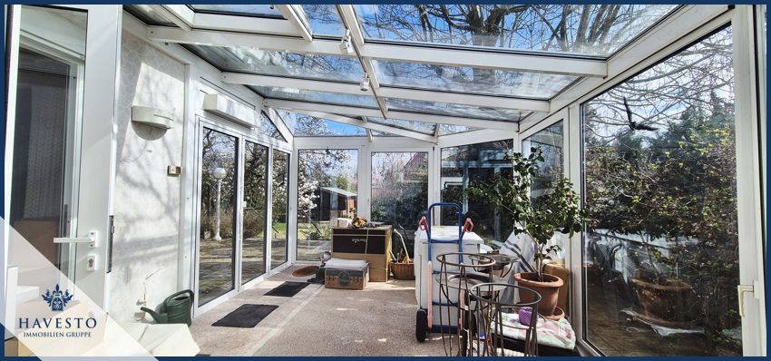 Blick auf das charmante Einfamilienhaus