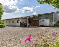 Reithalle und Boxen