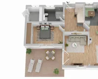 Grundriss Erdgeschoss (nicht maßstabsgetreu)