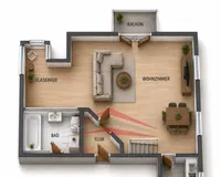 Grundriss 1. Etage