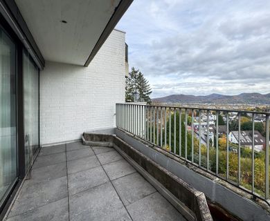 Möblierte 1-Zimmer-Wohnung in Muffendorf, mit großem Balkon und traumhafter Aussicht - Photo 3