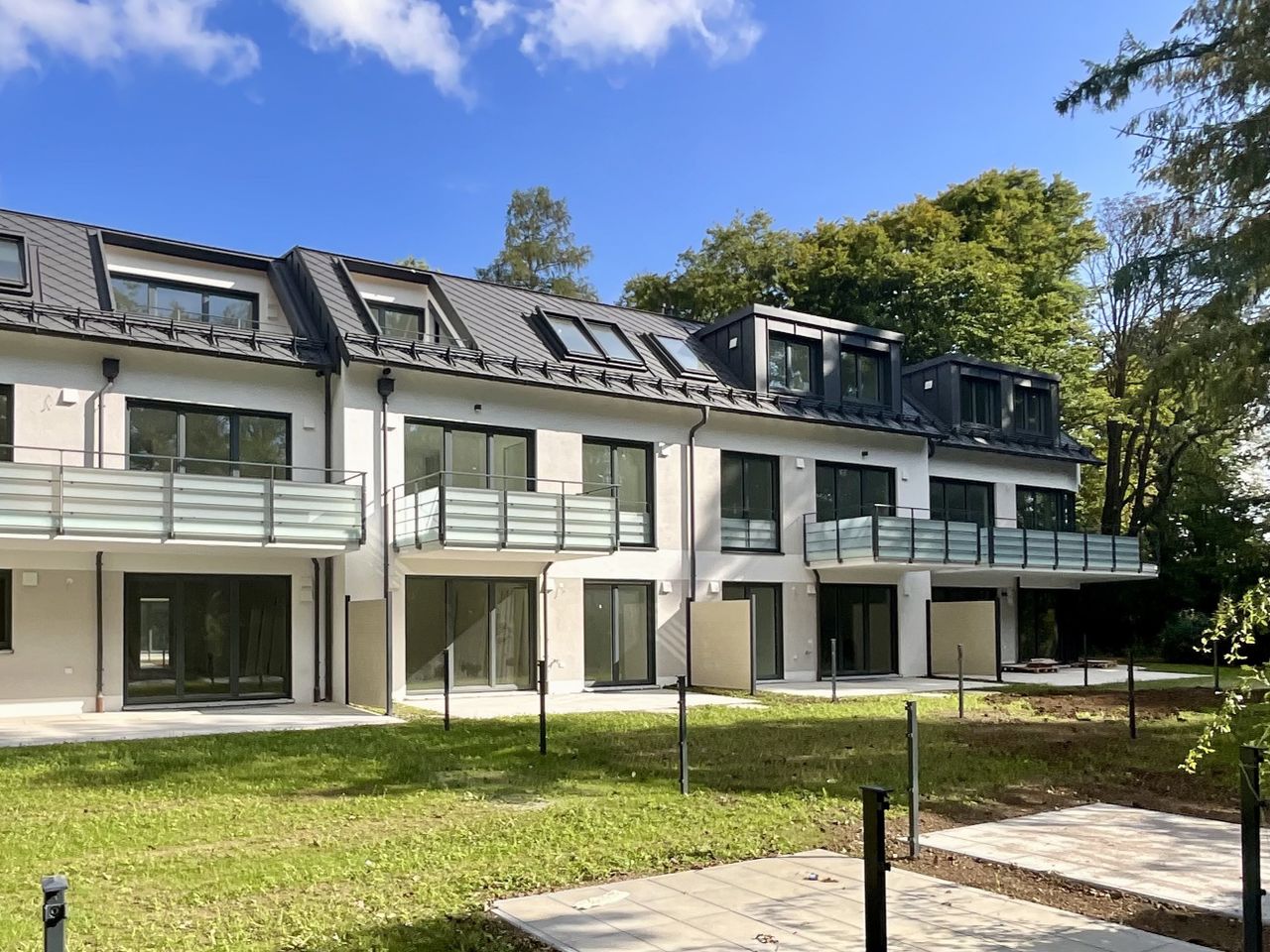 Gartenansicht Rückgebäude