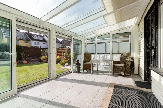 überdachte Terrasse