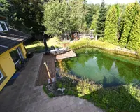 Blick in den Gartenbereich